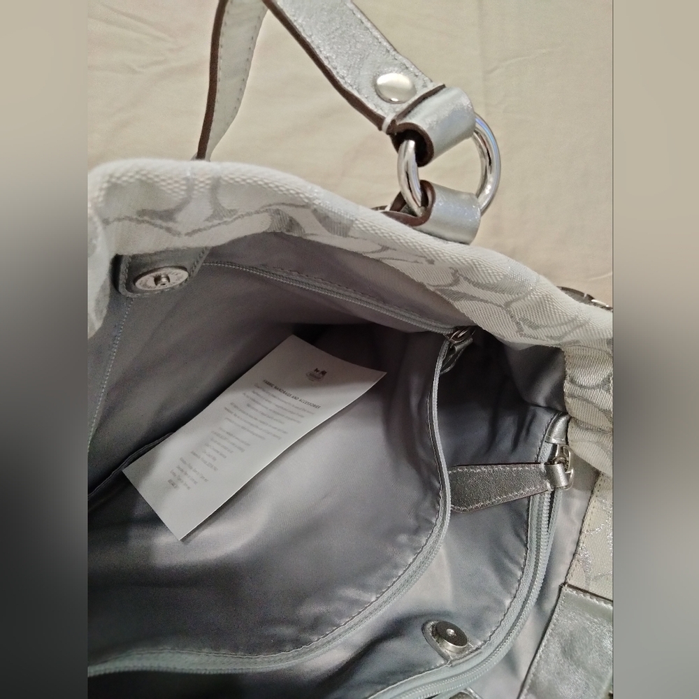 Coach Ashley Signature Satchel Vintage Y2K bag - Picture 9 of 10